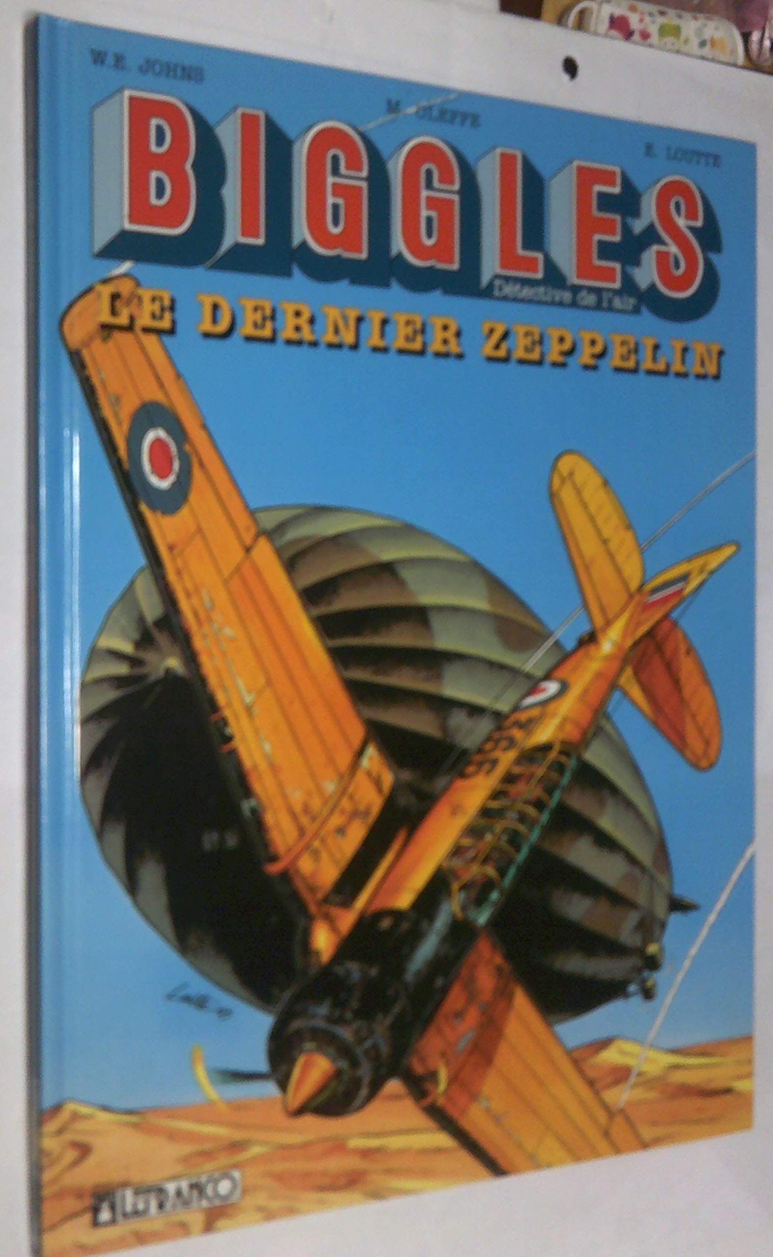 Biggles : détective de l'air. Vol. 7. Le dernier zeppelin : d'après les personnages du captain W.E. Johns Manga