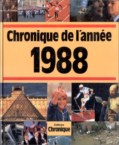 Chronique de l'année 1988 book