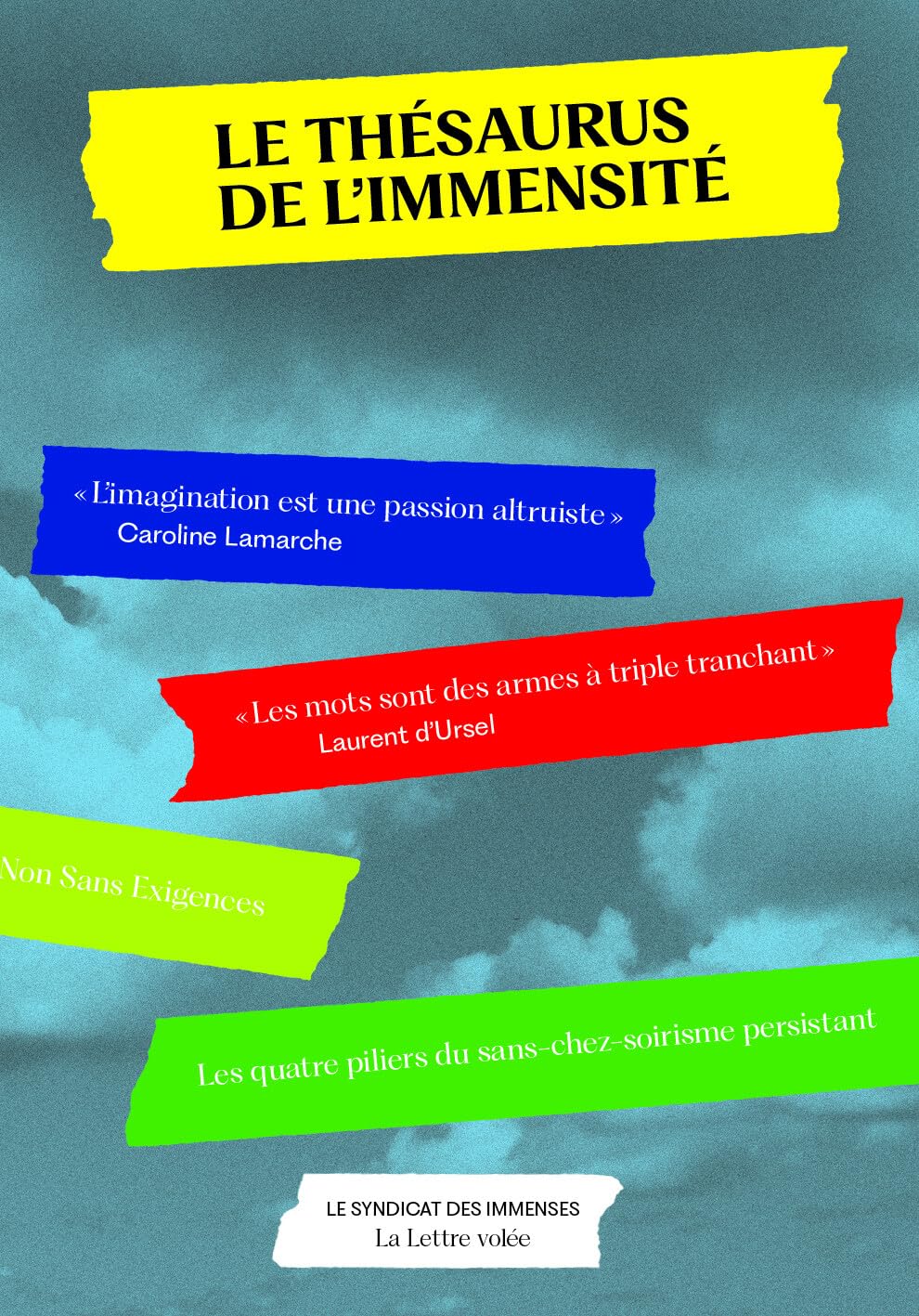 Le thésaurus de l'immensité: Le syndicat des immenses book