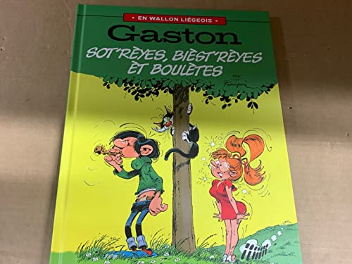 Gaston en wallon Liégeois : Sot'Rèyes,Bièst'Rèyes Et Boullètes Books