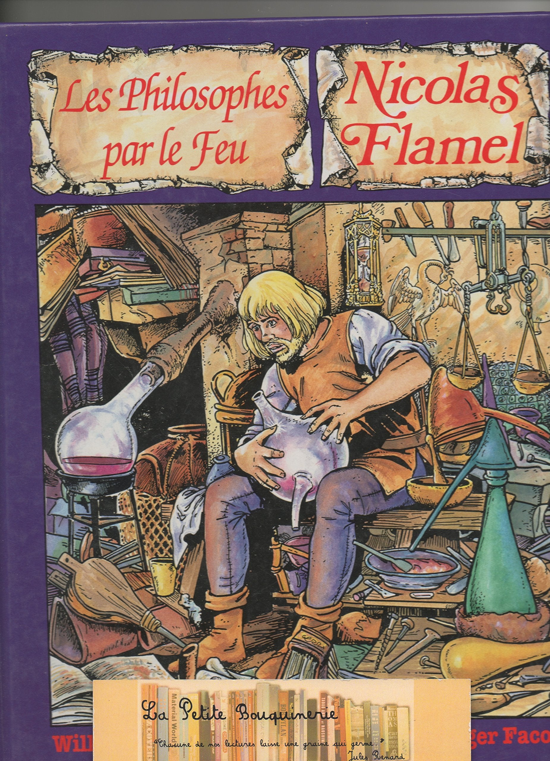 Nicolas Flamel. Les philosophes par le feu book