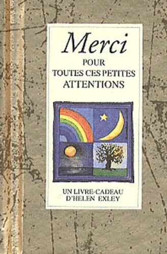Merci pour toutes ces petites attentions book