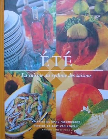 ETE La cuisine au rythme des saisons de Marc PAESBRUGGHE dvd