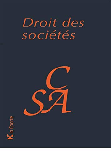 Droit des Sociétés (Belgique) annoté 2020-2021 Books