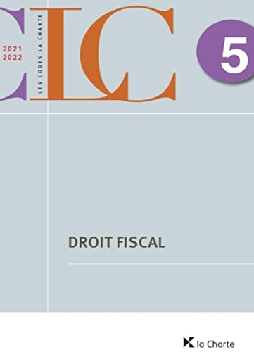 CLC 5 - Droit fiscal 2021-2022 book