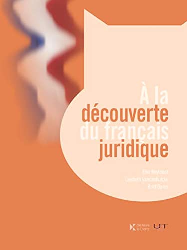 A la découverte du français juridique 2021 book