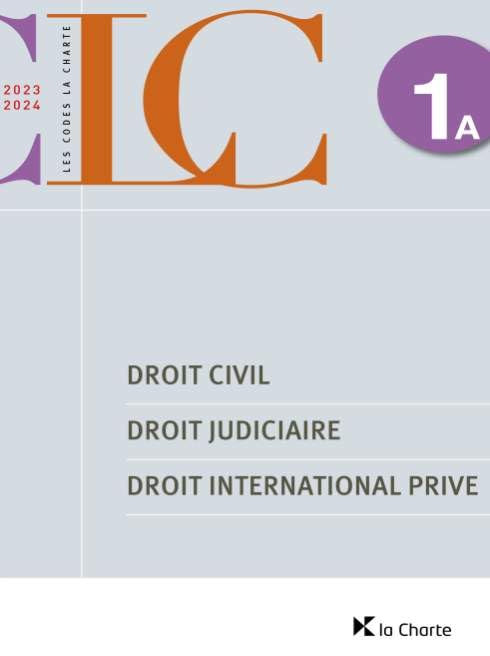 CLC 1A - Droit civil, droit judiciaire, droit international privé 2023-2024 book