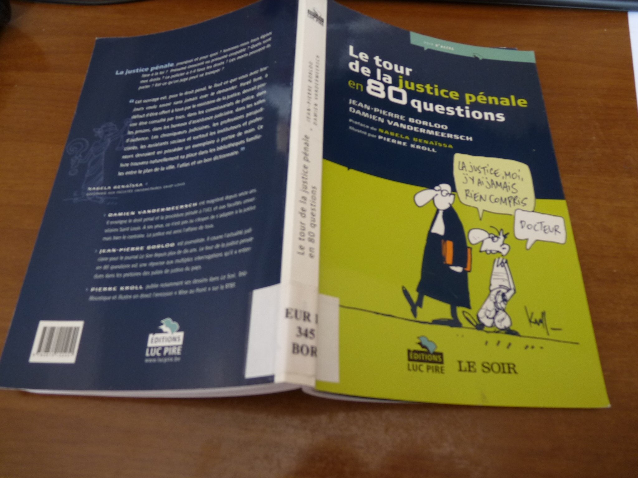LE TOUR DE LA JUSTICE PENALE EN 80 QUESTIONS book