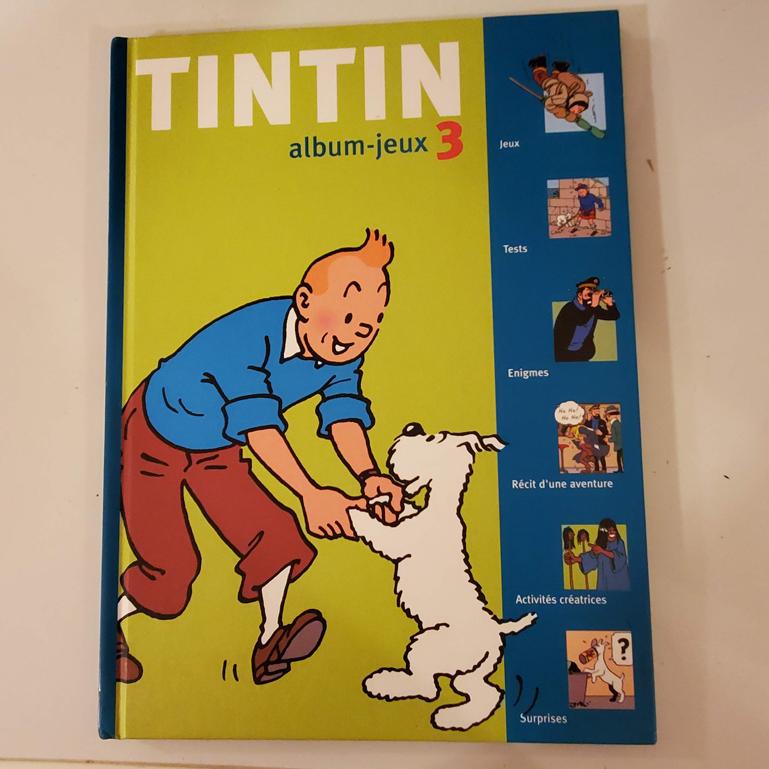 Album-jeux Tintin: Tome 3 book