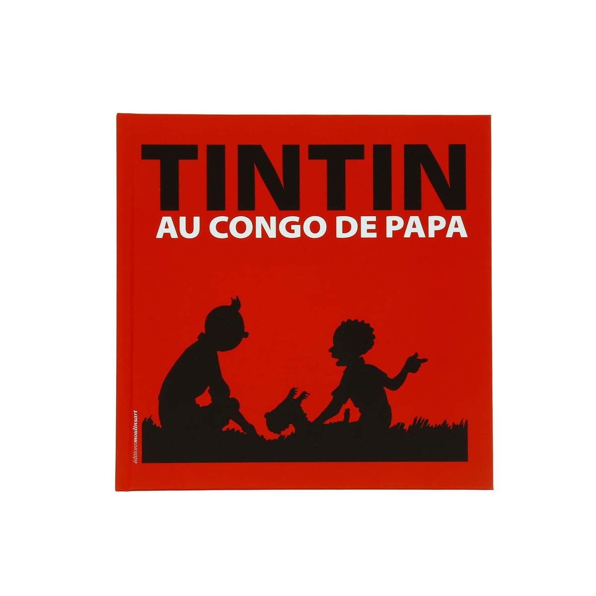 Tintin au congo de papa book