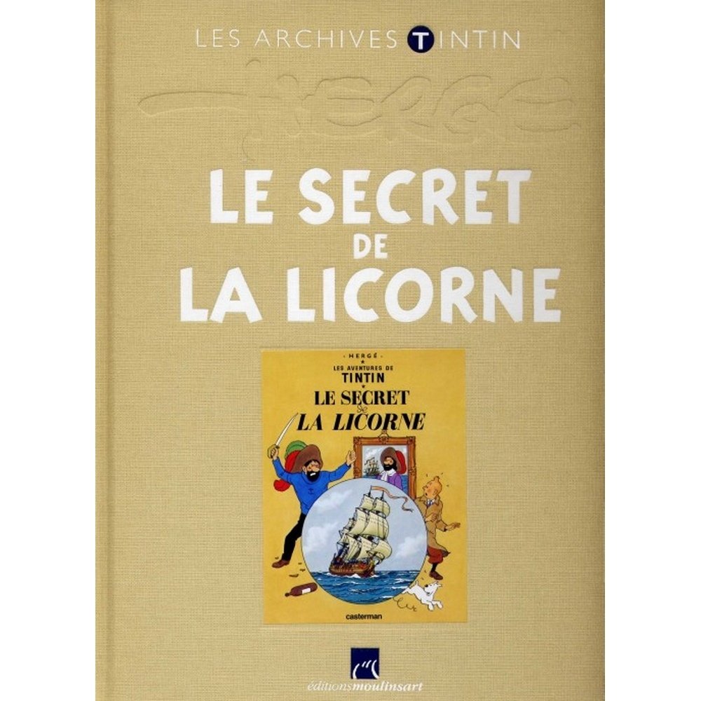 Moulinsart The Archives Tintin Atlas: Le Secret de La Licorne, Hergé FR (2010) Books