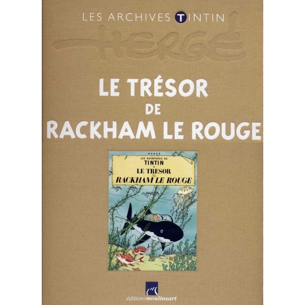 Moulinsart The Archives Tintin Atlas: Le Trésor de Rackham Le Rouge, FR (2010) Books