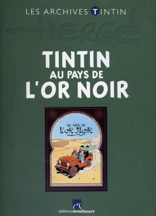 Les archives TINTIN, Tintin au pays de l'or noir dvd
