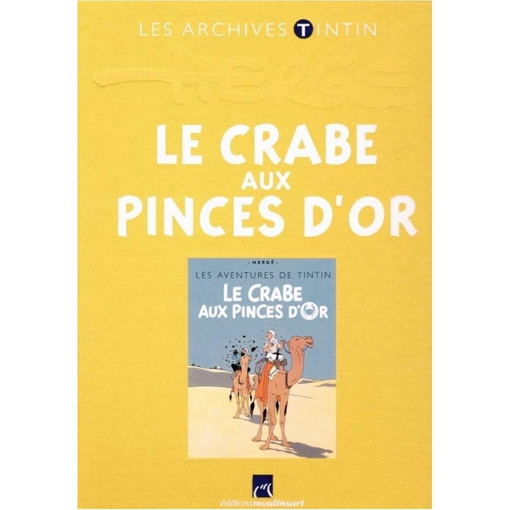 The archives Tintin Atlas: Le Crabe aux pinces d'or, Moulinsart, Hergé (2011) Books