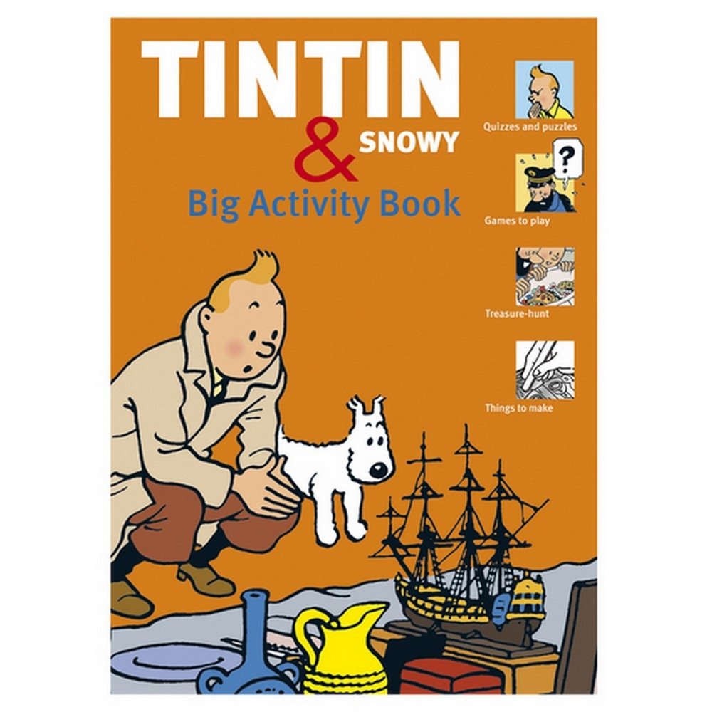 TINTIN&SNOWY BIG ACIVITY BOOK Manga