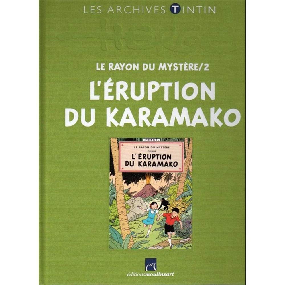 Moulinsart The Archives Tintin Atlas Jo, Zette and Jocko, L'Éruption du Karamako (2012) Books