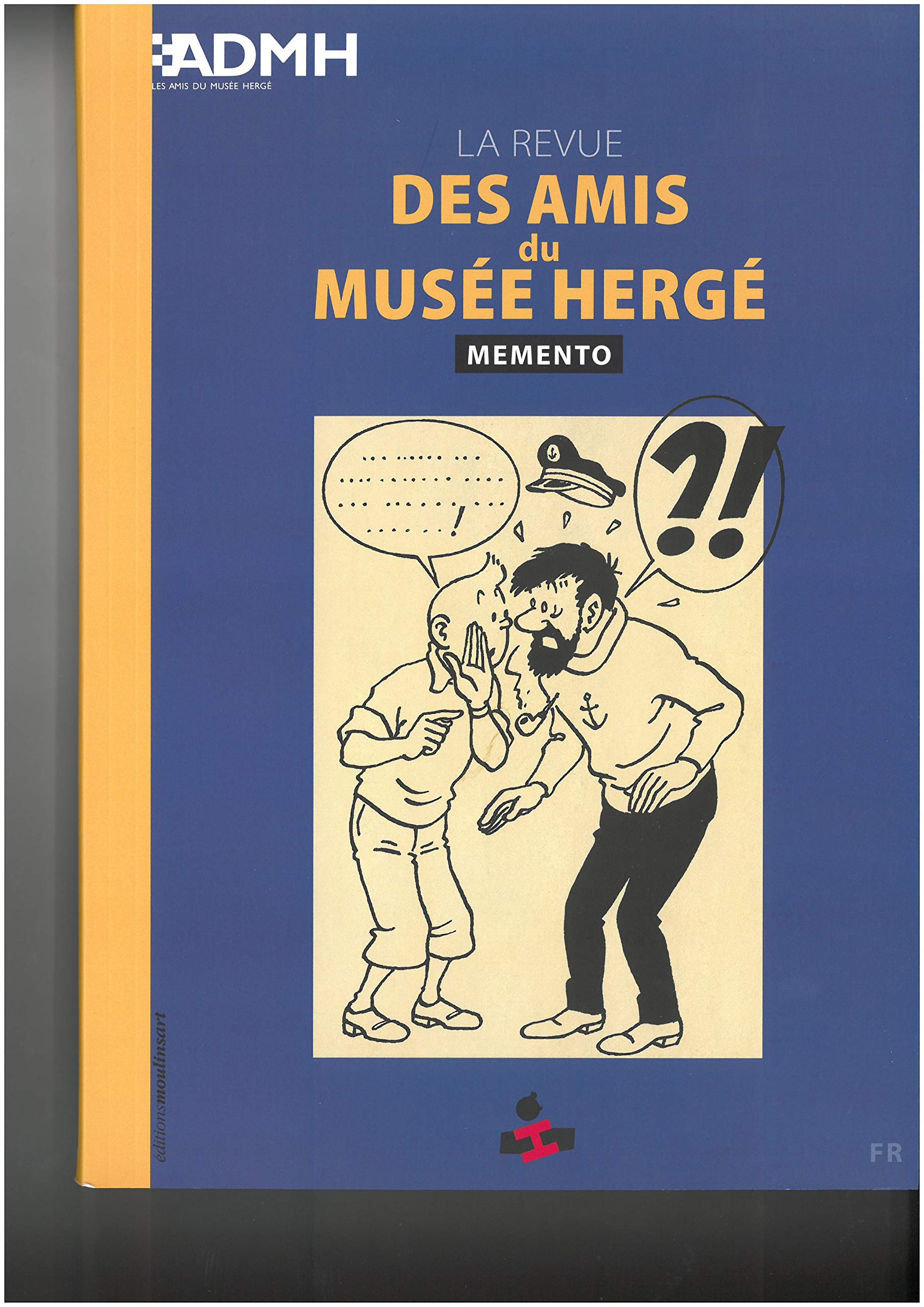Revue des amis du musee herge memento book