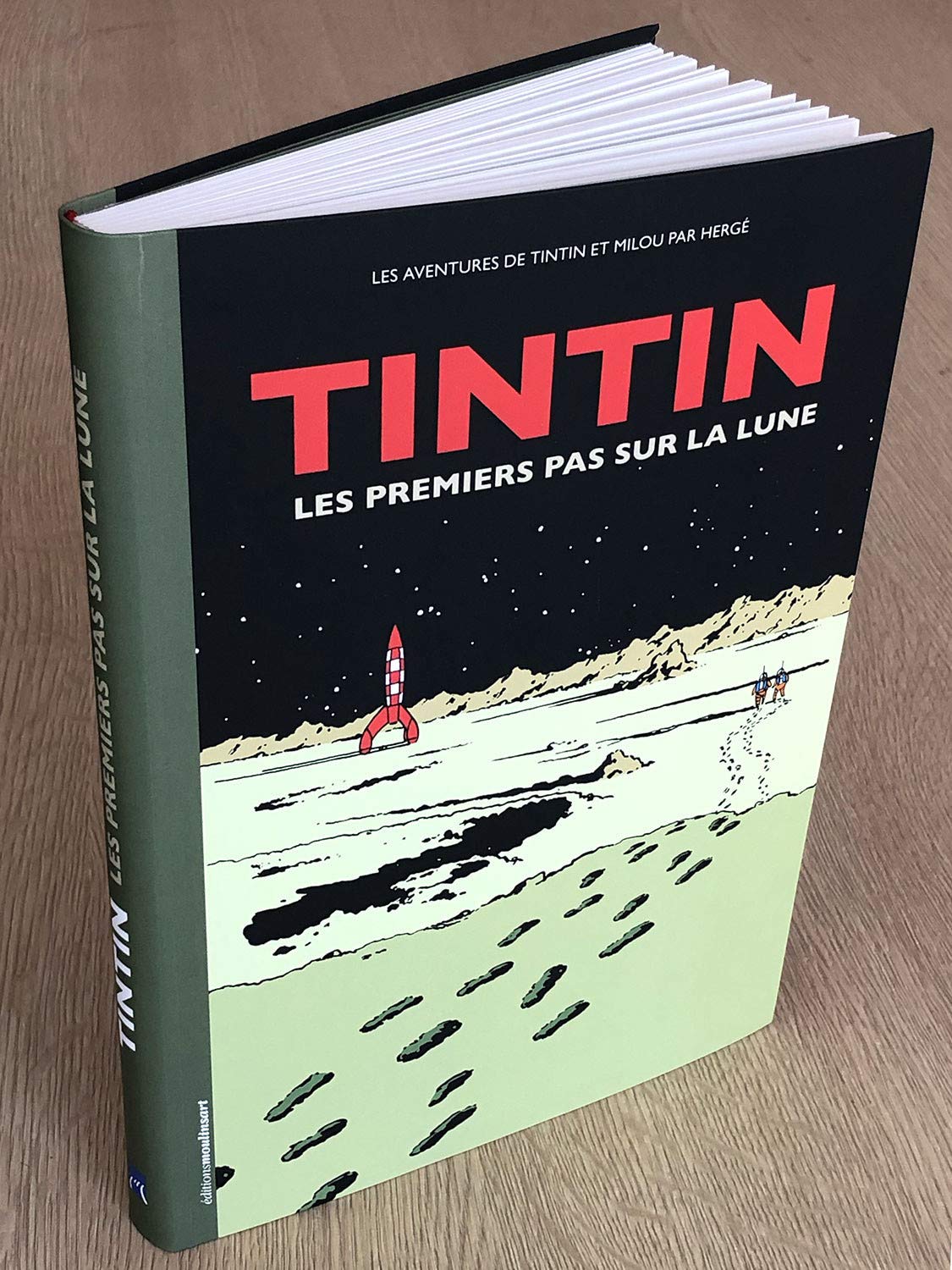 Tintin les premiers pas sur la lune Manga