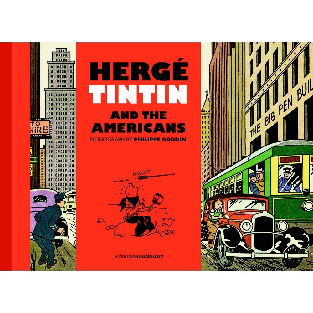 Philippe Goddin, Hergé, Tintin and The Americans EN (2020) Stationery
