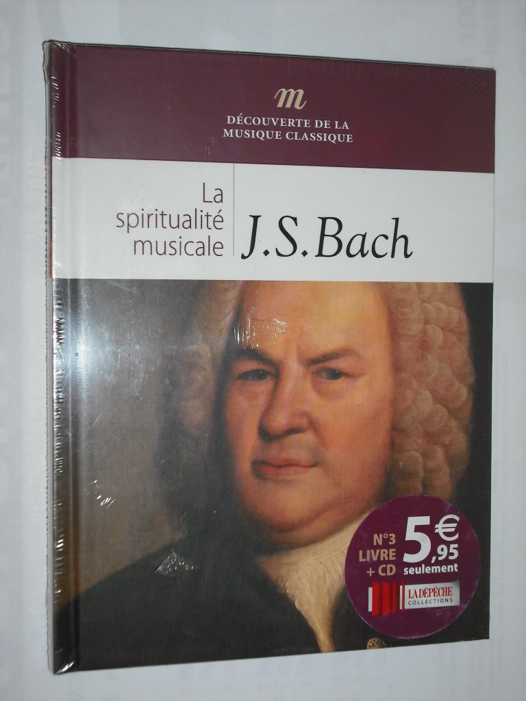 LIVRE + CD J.S. BACH – LA SPIRITUALITE MUSICALE cd