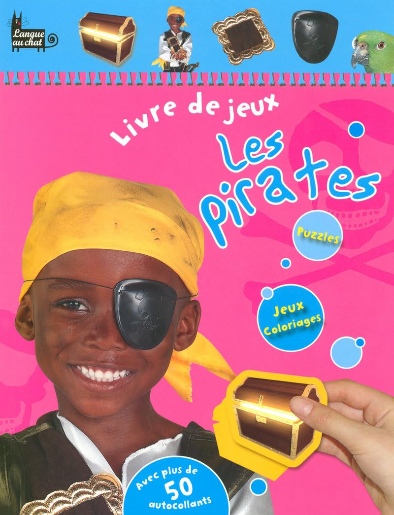 LIVRE JEUX LES PIRATES book