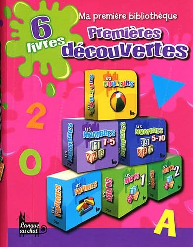 Ma première bibliothèque premières découvertes: Coffret 6 livres book