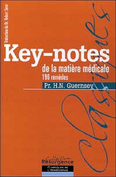 Key-notes de la matière médicale : 196 remèdes book