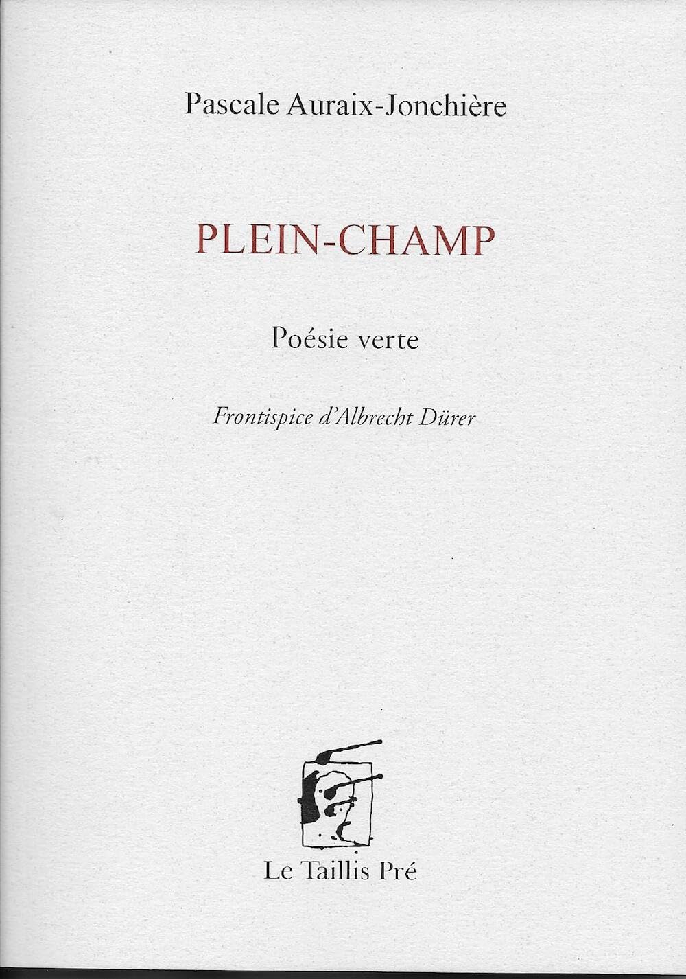 Plein-Champ: Poésie verte Poetry