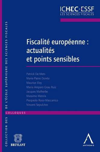 Fiscalité européenne : actualités et points sensibles book