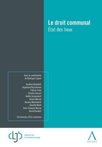 le droit communal: ÉTAT DES LIEUX book