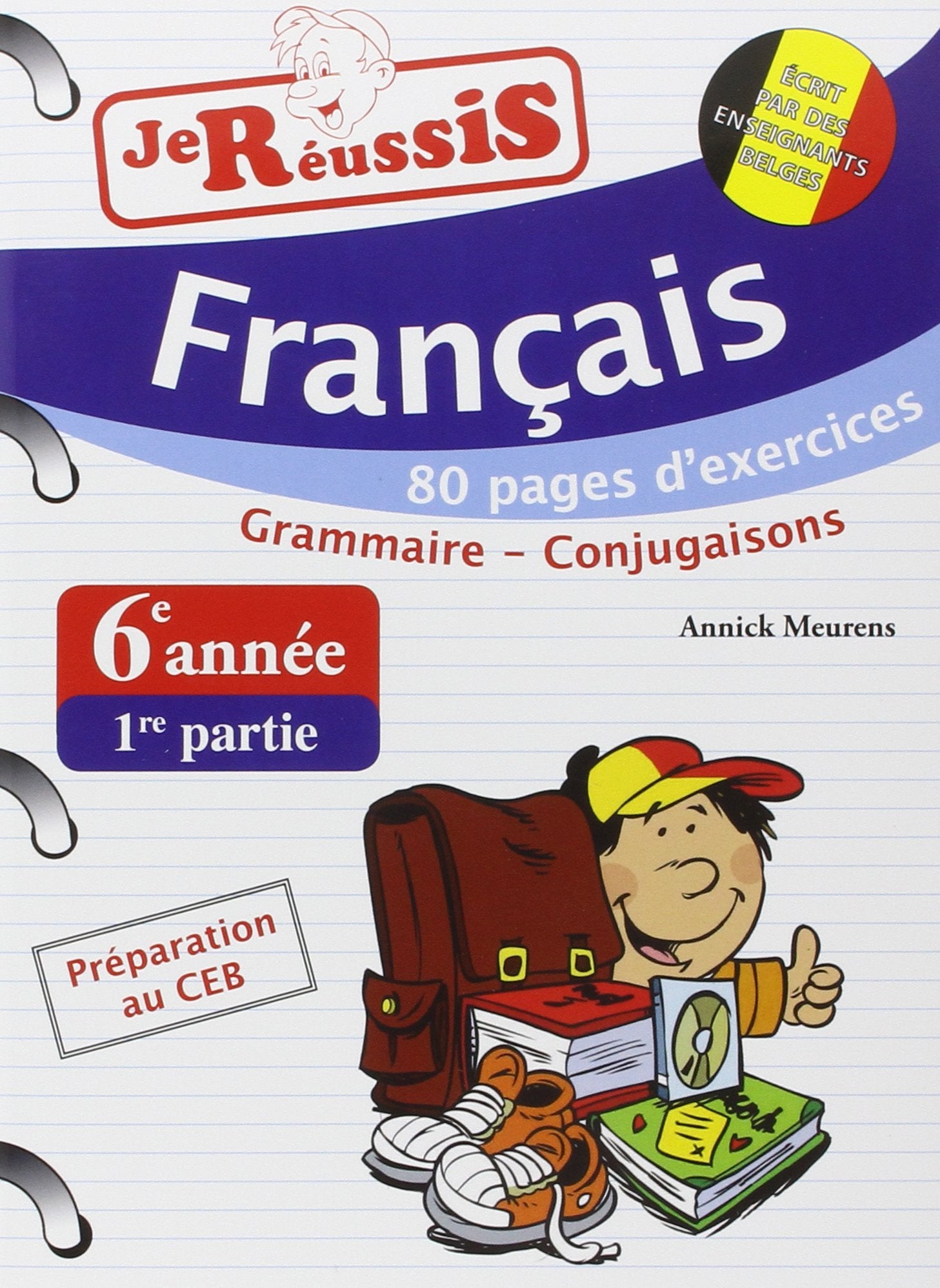 Je réussis français 6e année - 1re partie Books