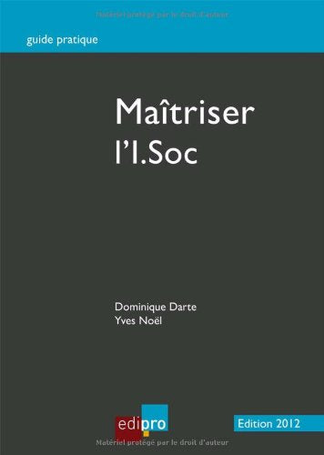 Maîtriser l'I.SOC book