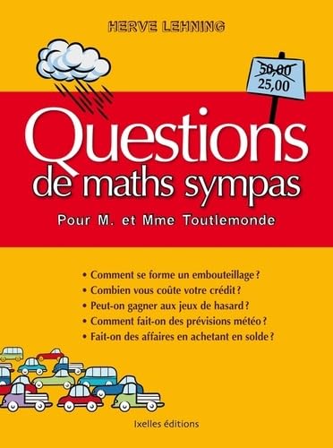 Questions de maths sympas: Pour M. Et Mme Toutlemonde book