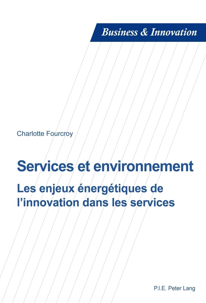 Services et environnement: Les enjeux énergétiques de l'innovation dans les services book