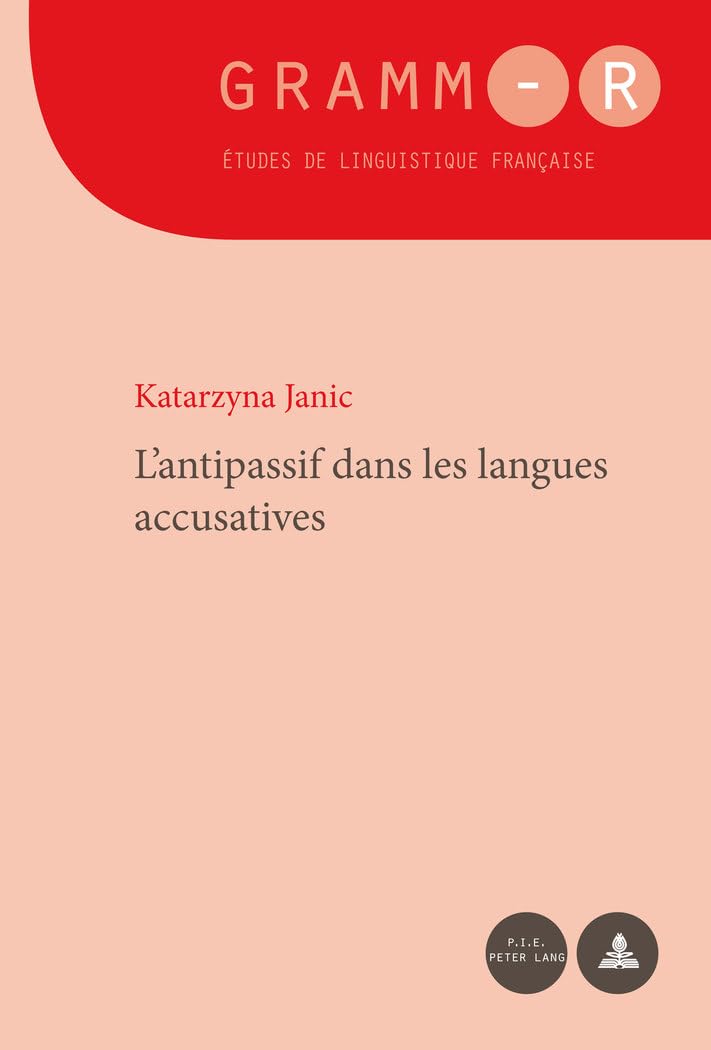 L'antipassif dans les langues accusatives book