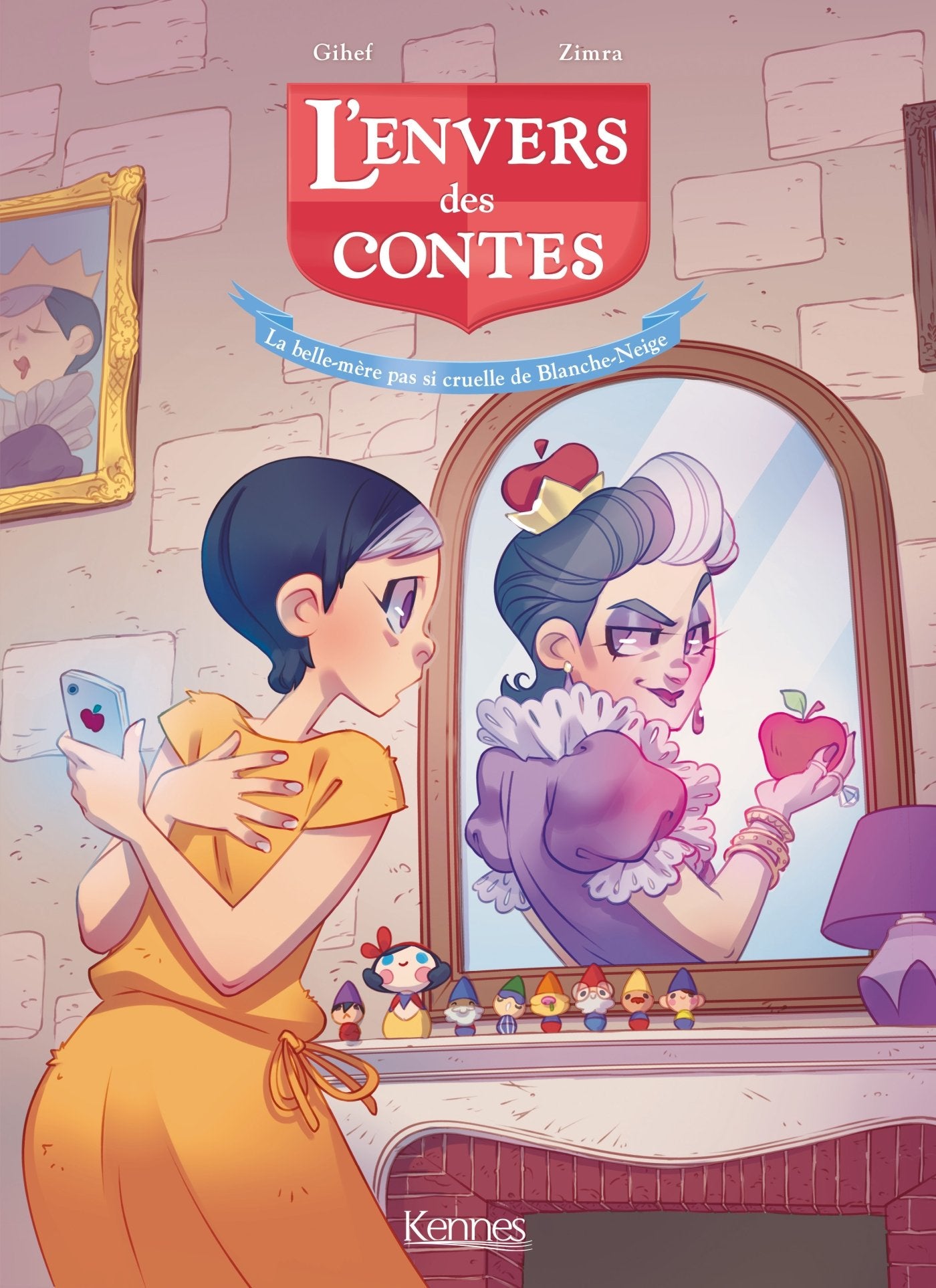 L'Envers des contes BD T02: La belle-mère pas si cruelle de Blanche-Neige Manga