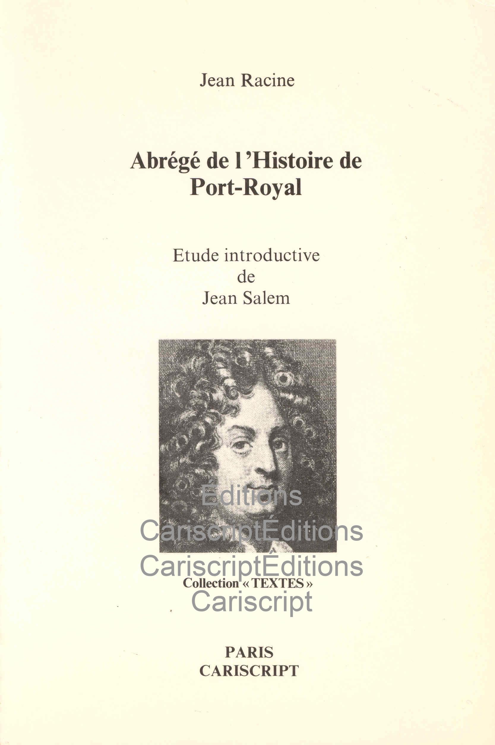Abrégé de l'histoire de Port-Royal Books