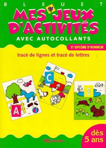 BLEUET.: Tracé de lignes et tracé des lettres, Cahier d'activités book