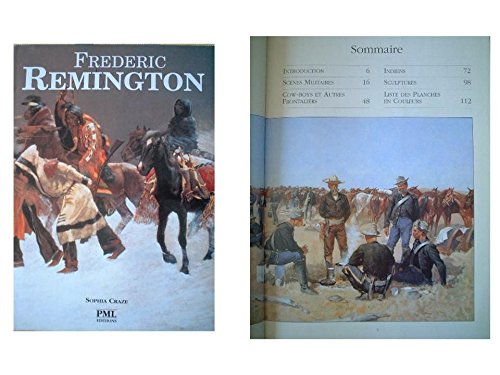 FREDERIC REMINGTON Sophia Craze Books