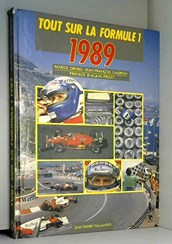 Product Image: Tout sur la Formule1, 1989