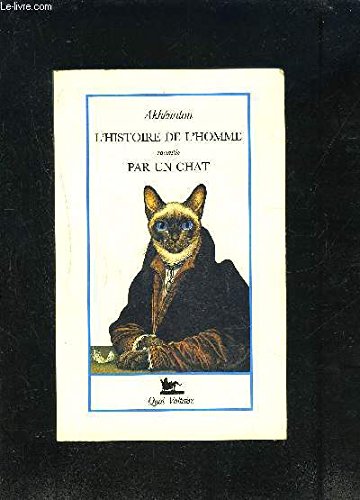 L'histoire de l'homme racontée par un chat book