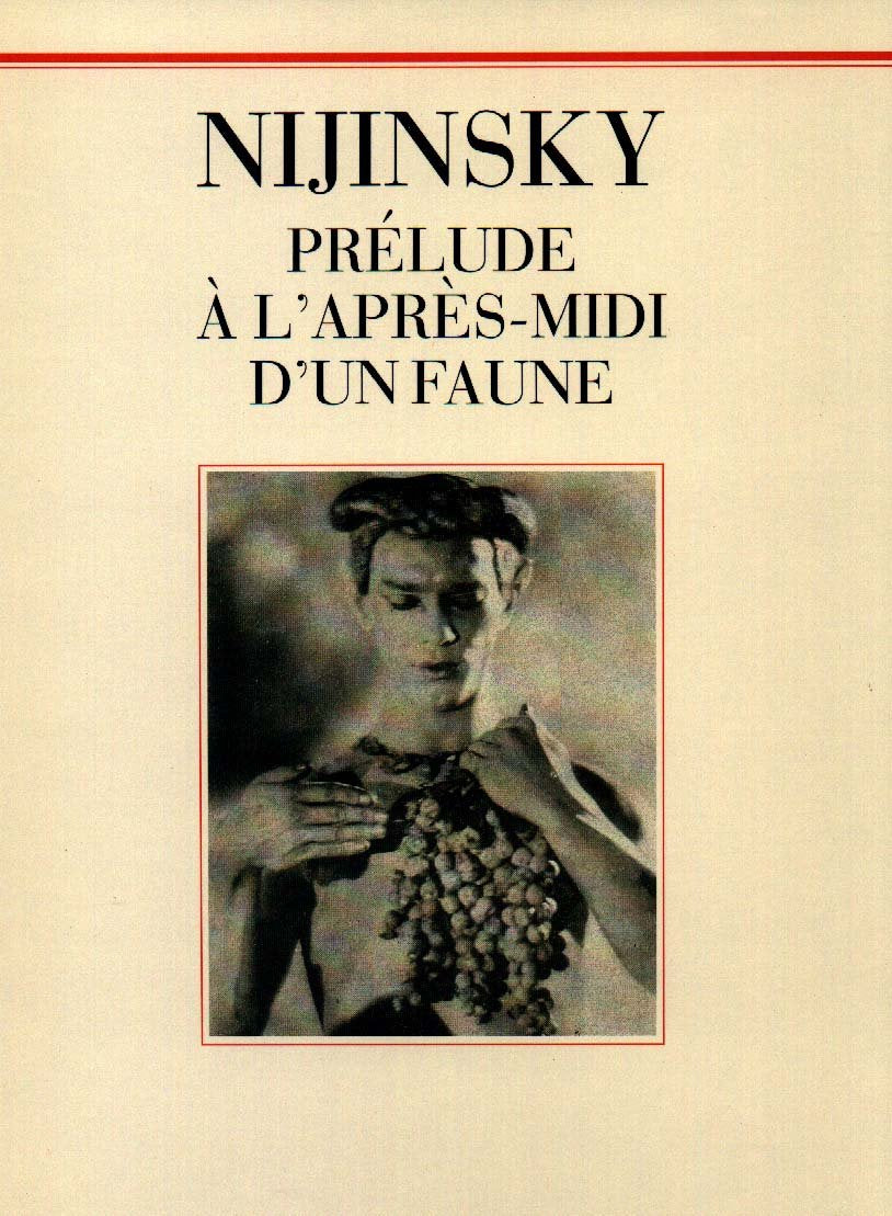 Nijinsky: "Prélude à l'après-midi d'un faune" book