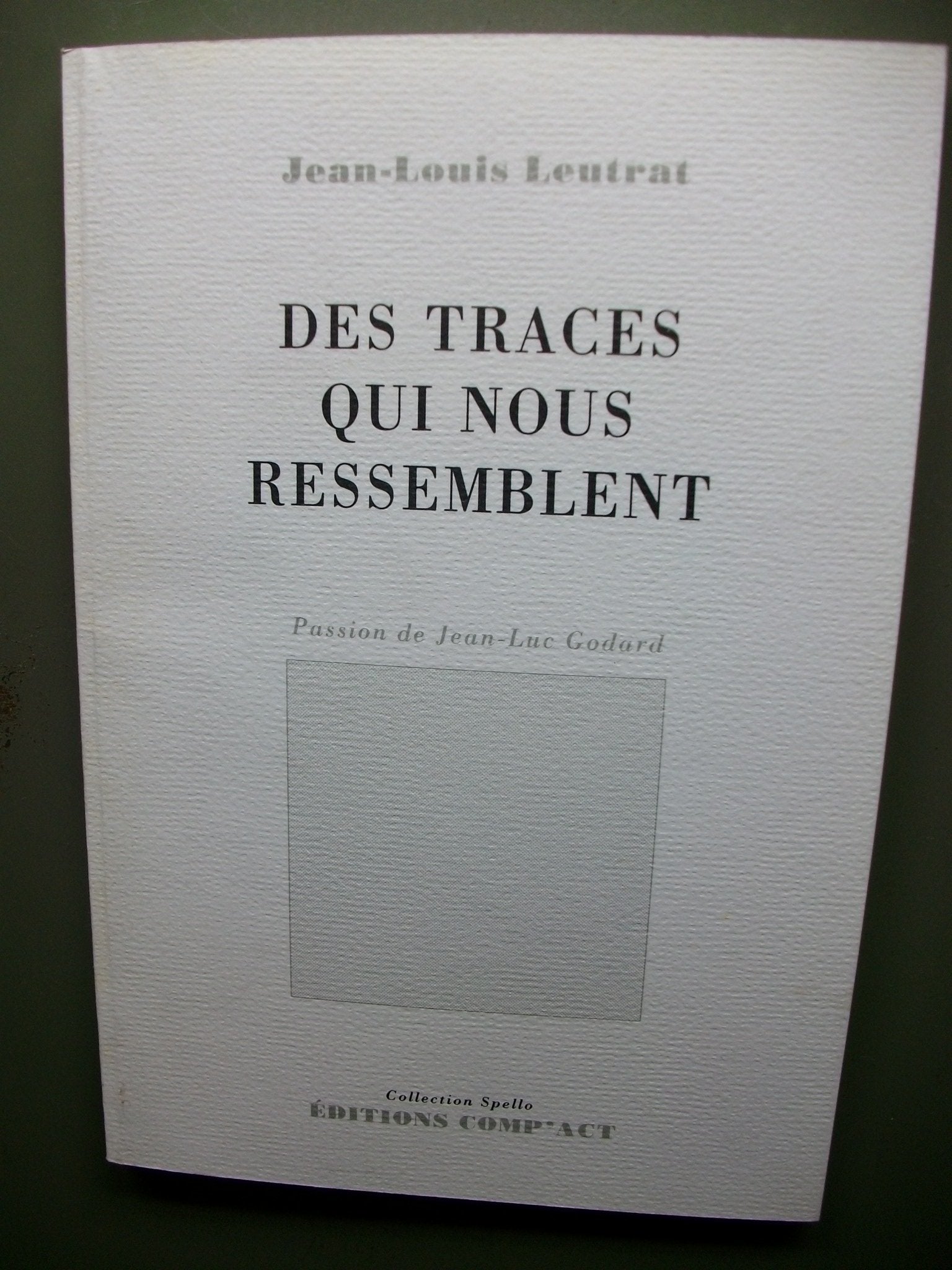 Des Traces qui nous ressemblent Books