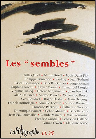 La Polygraphe, N°33.35 : De l'abondance des livres et de la réputation des écrivains book