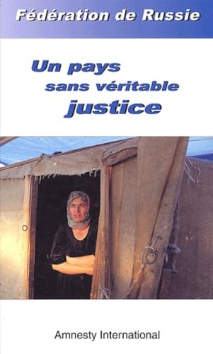 Fédération de Russie : Un pays sans véritable justice book