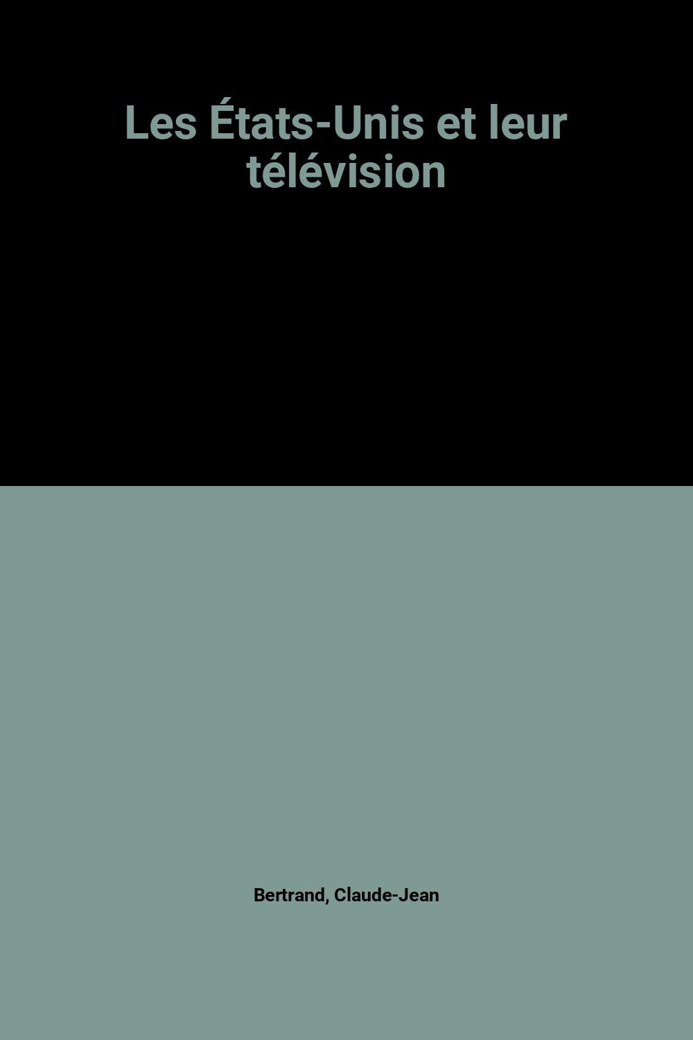 Les États-Unis et leur télévision book