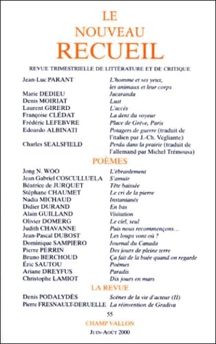 Nouveau recueil (Le), n° 55. Poésie au présent book
