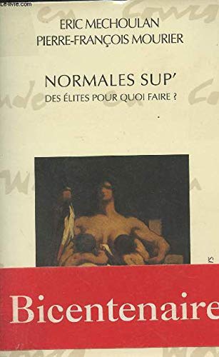 Normales sup', des élites pour quoi faire ? Books