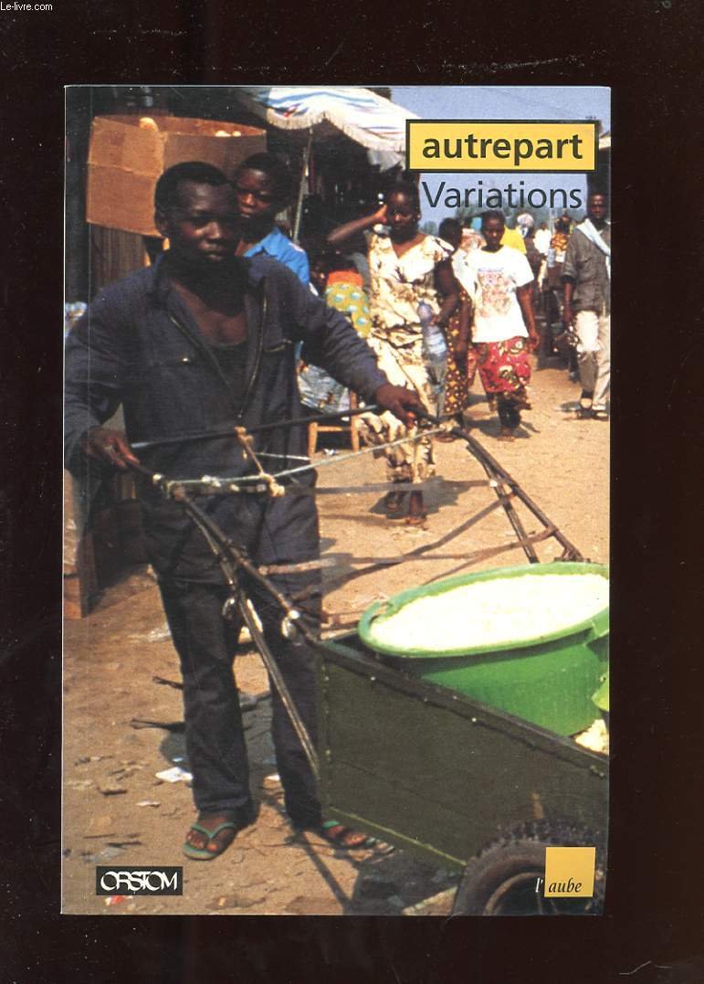 Autrepart 7 Variation Books