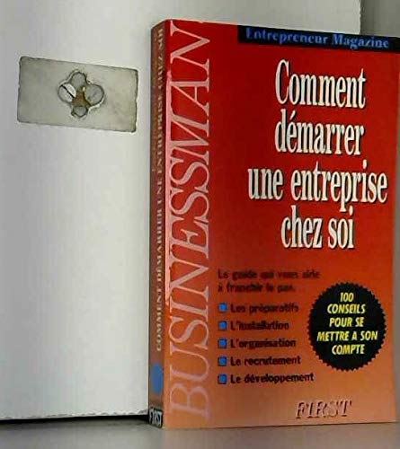 Comment démarrer une entreprise de chez soi book